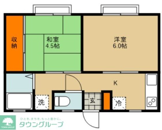 プティメゾンドゥーズの物件間取画像